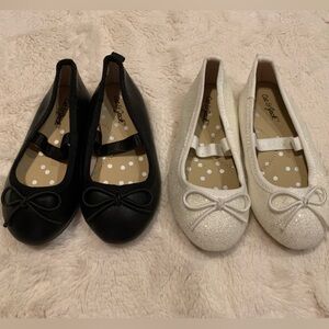 Cat & Jack girls ballet flats set